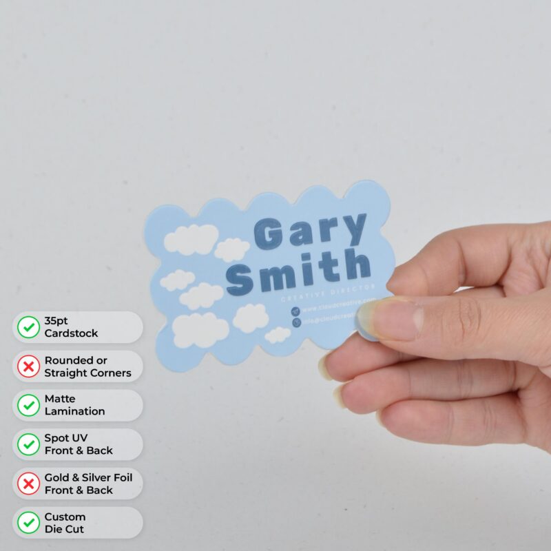 customdiecutbusinesscard | Custom Box Print LLC